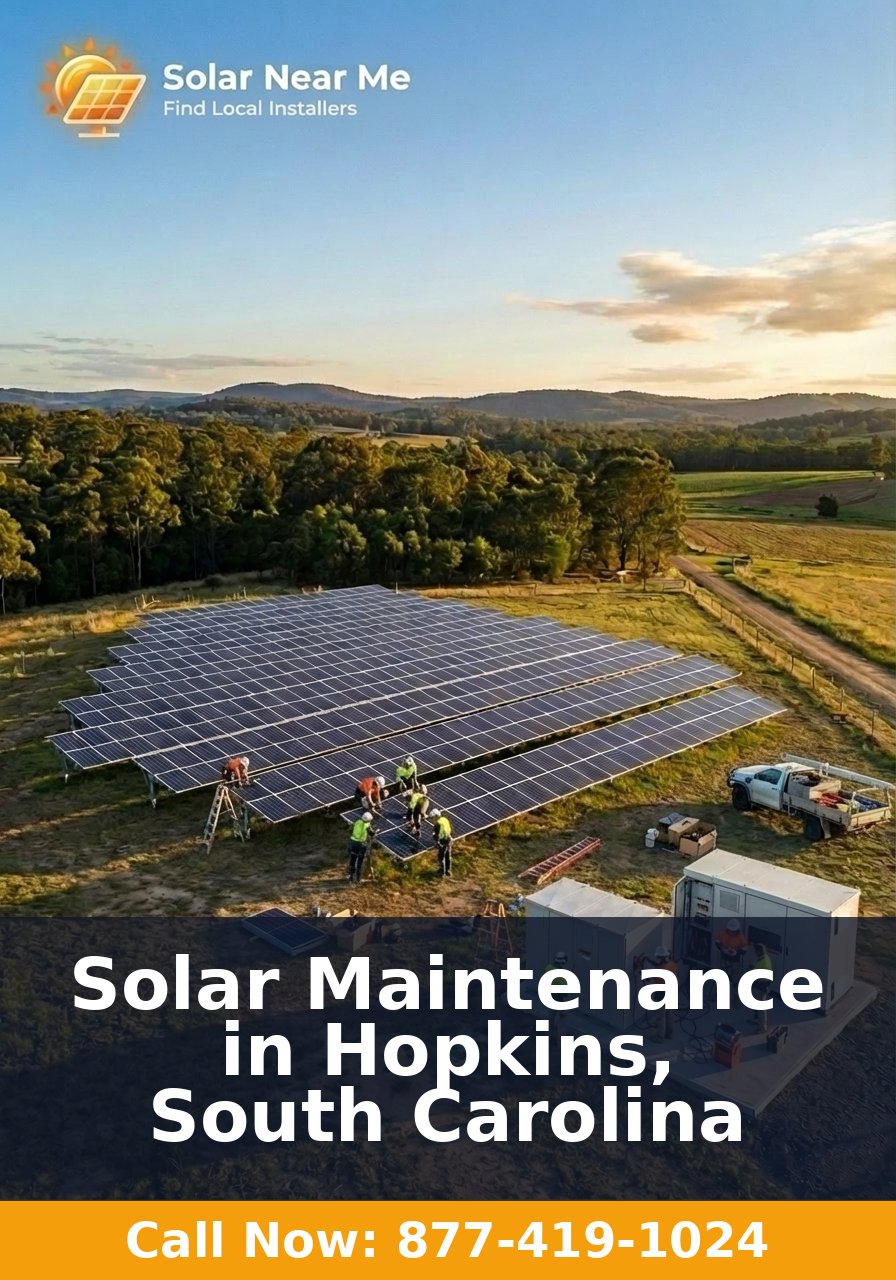 Solar Maintenance in Hopkins, South Carolina