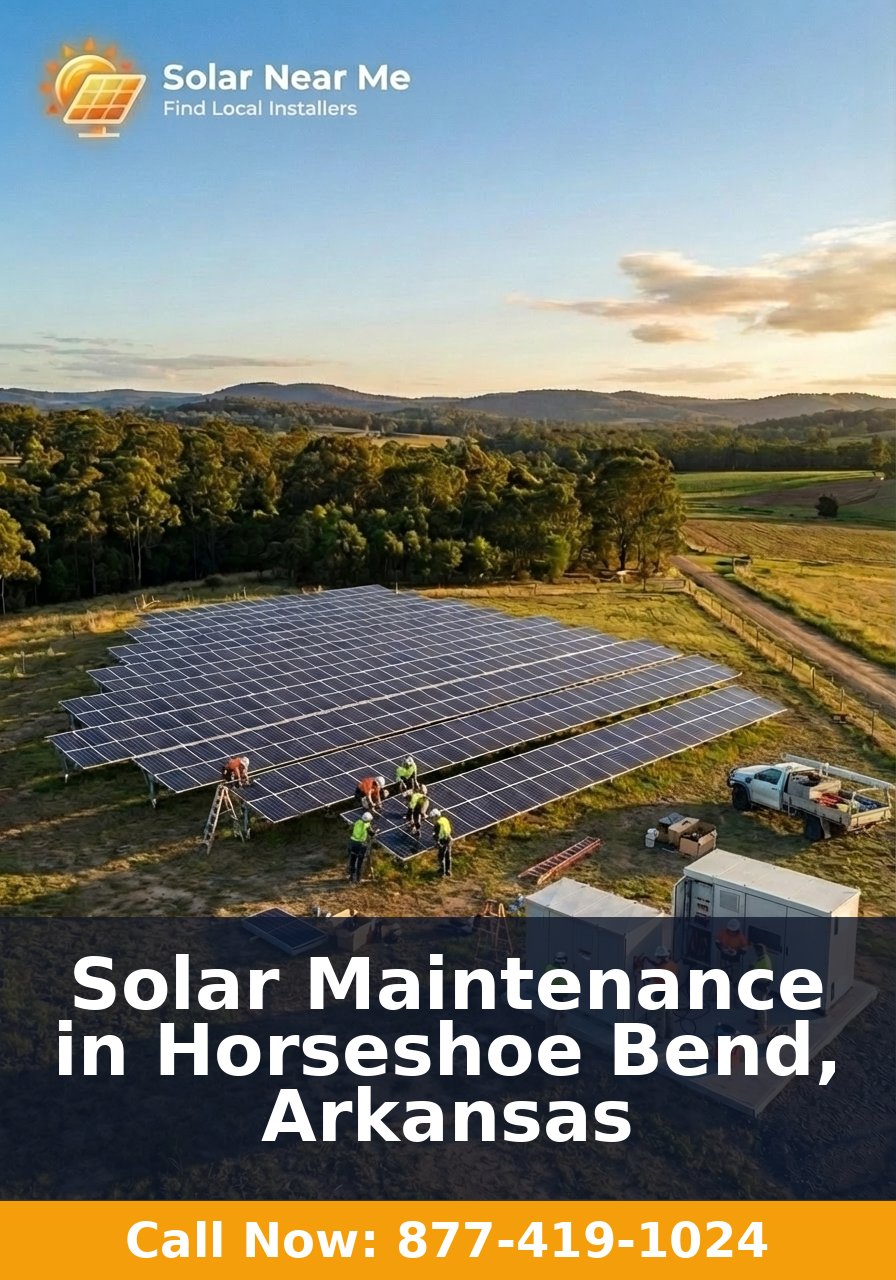 Solar Maintenance in Horseshoe Bend, Arkansas