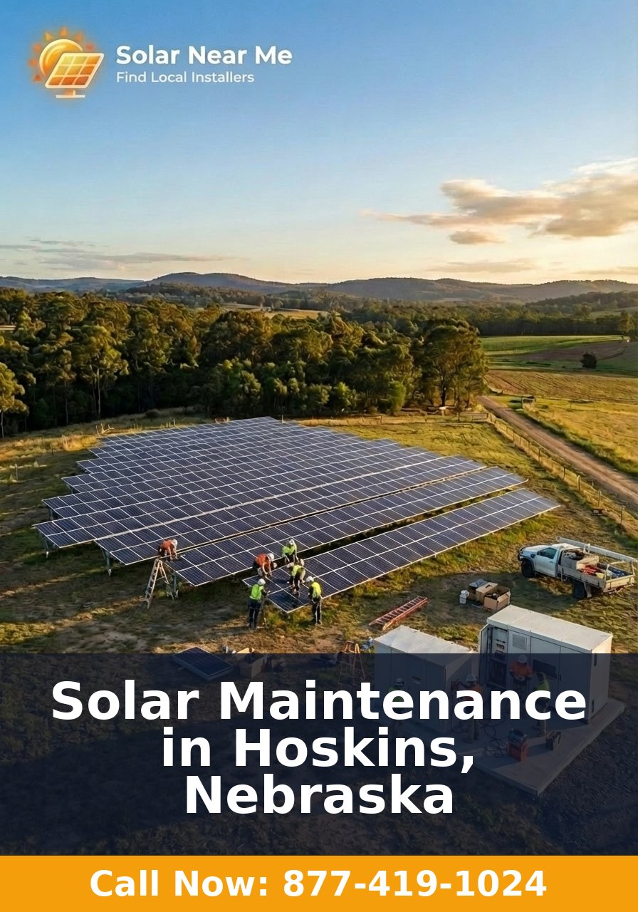 Solar Maintenance in Hoskins, Nebraska