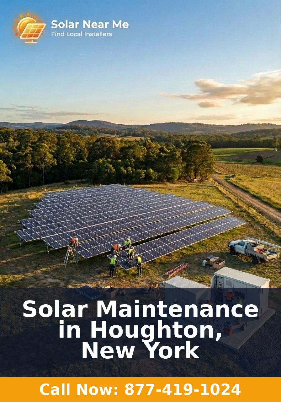 Solar Maintenance in Houghton, New York