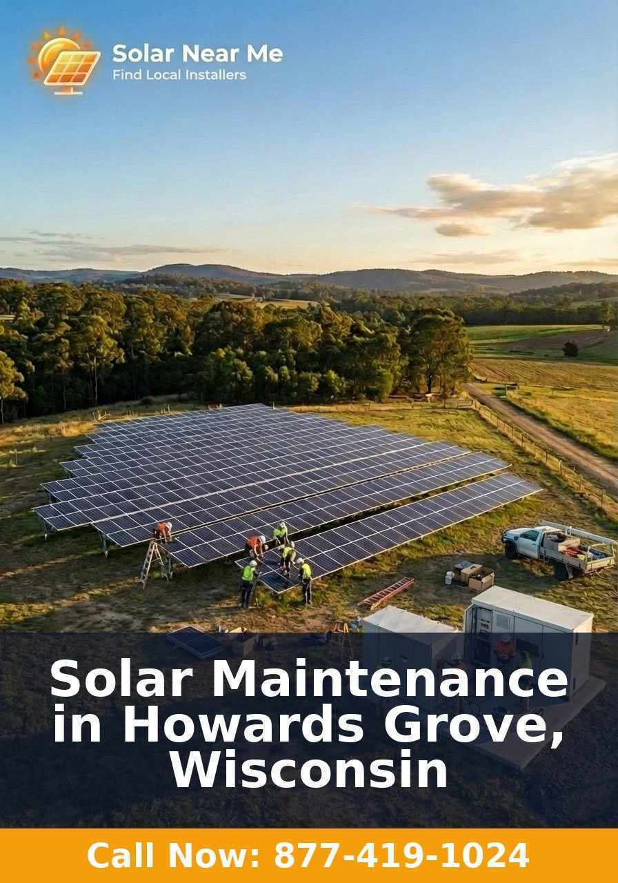 Solar Maintenance in Howards Grove, Wisconsin