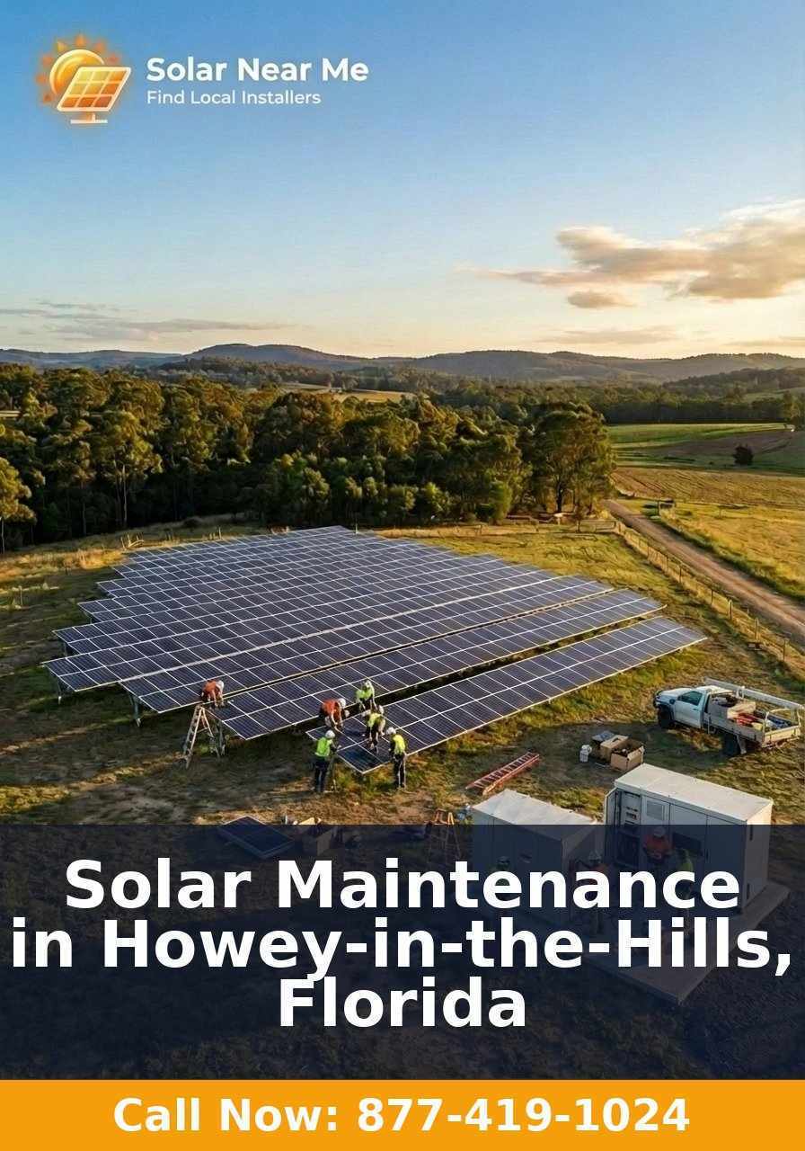 Solar Maintenance in Howey-in-the-Hills, Florida