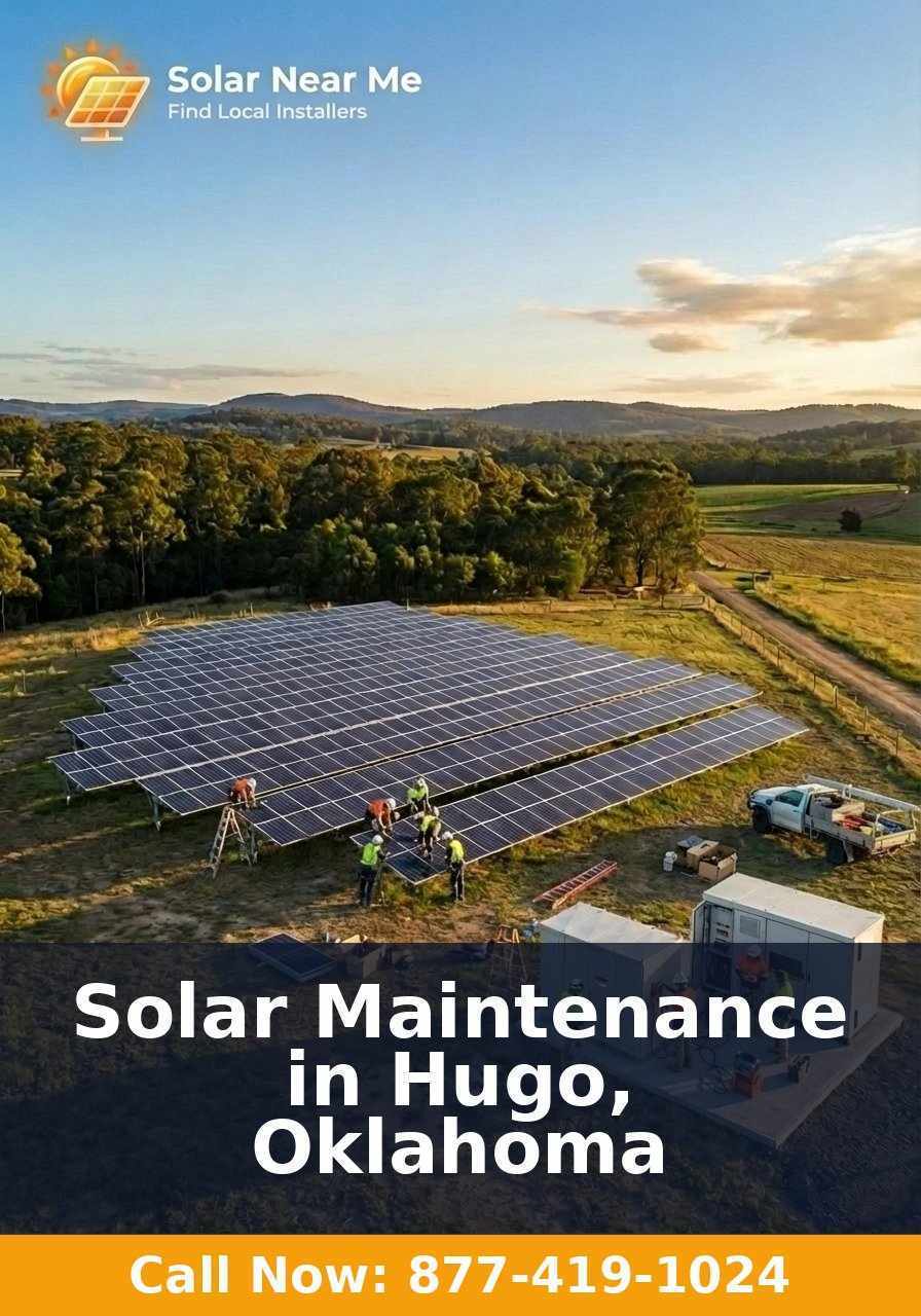 Solar Maintenance in Hugo, Oklahoma