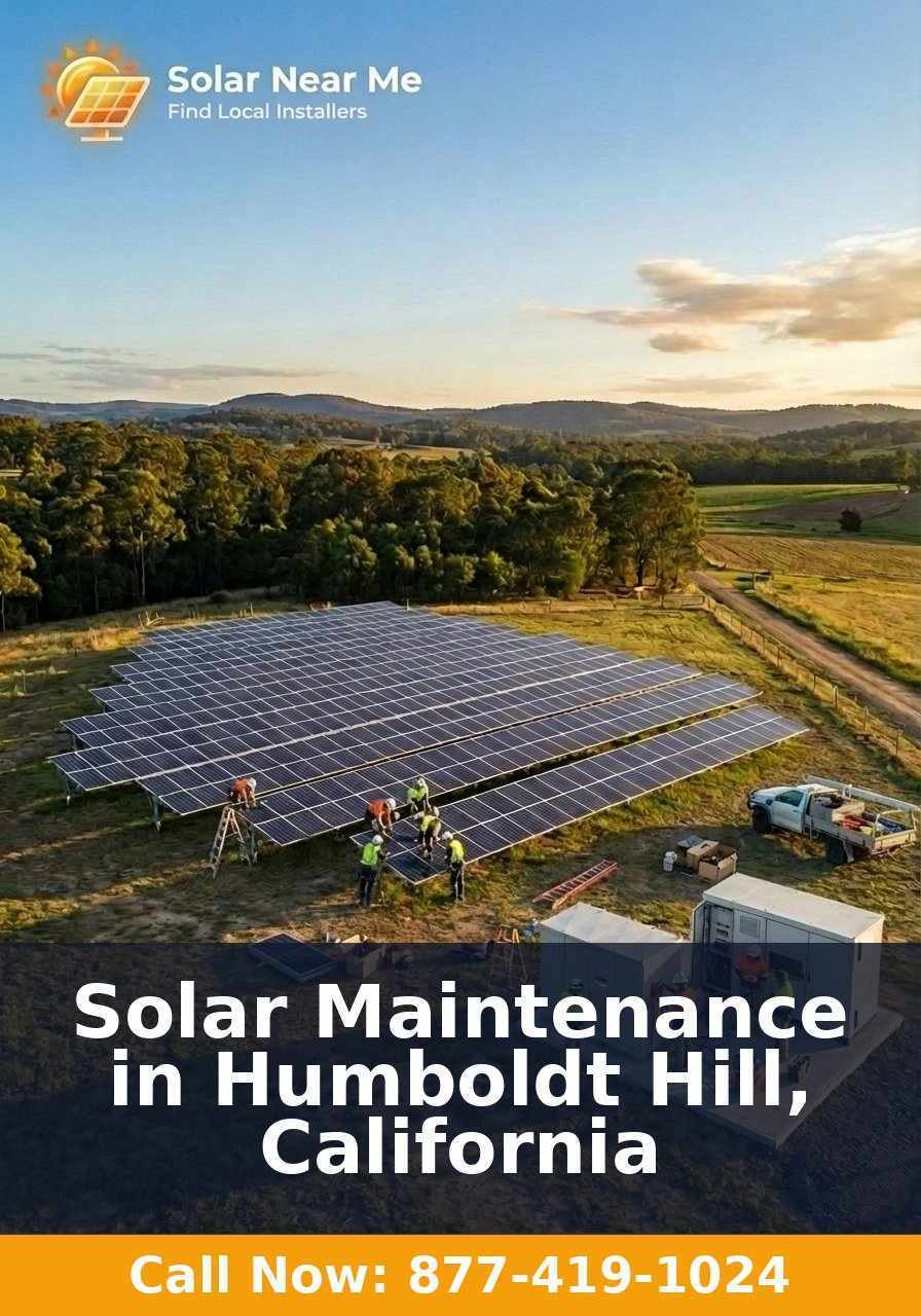 Solar Maintenance in Humboldt Hill, California