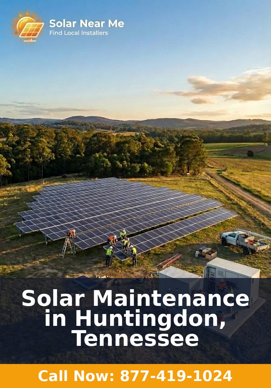 Solar Maintenance in Huntingdon, Tennessee