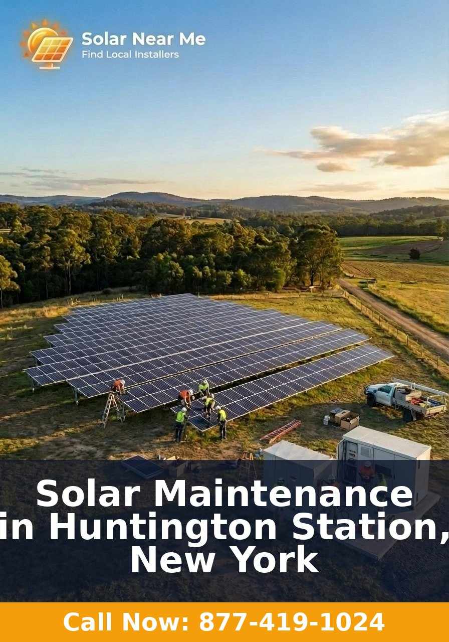 Solar Maintenance in Huntington Station, New York
