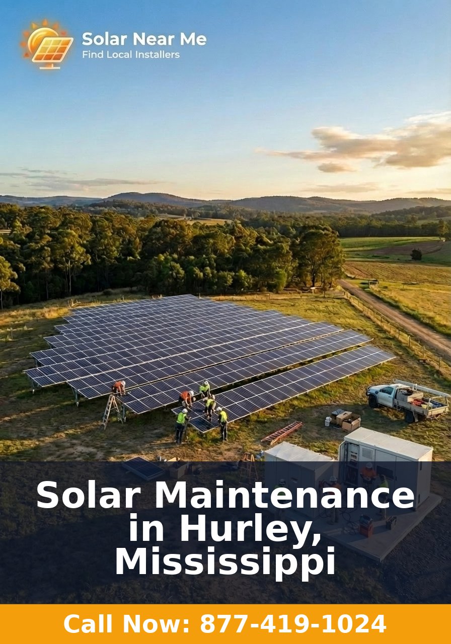 Solar Maintenance in Hurley, Mississippi