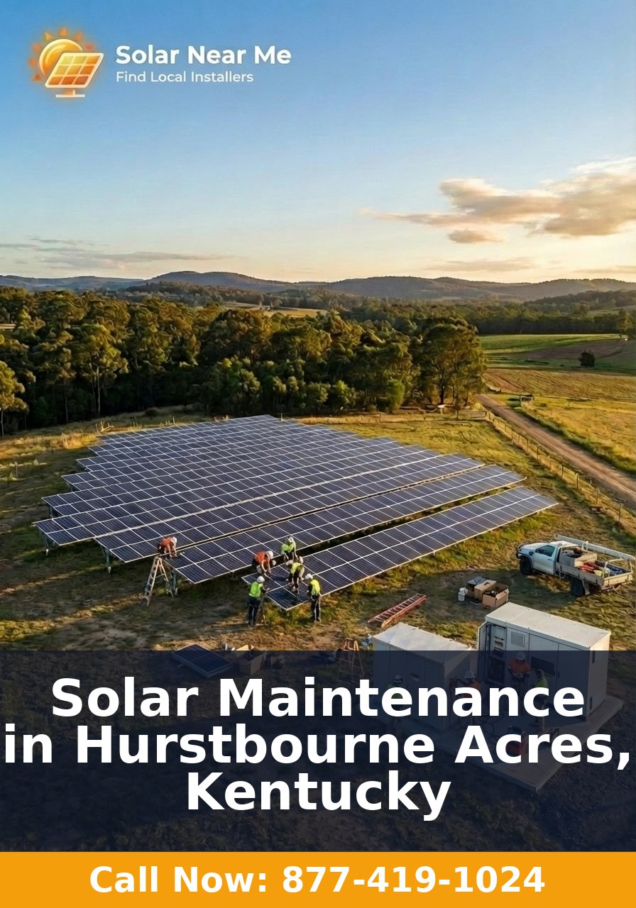 Solar Maintenance in Hurstbourne Acres, Kentucky