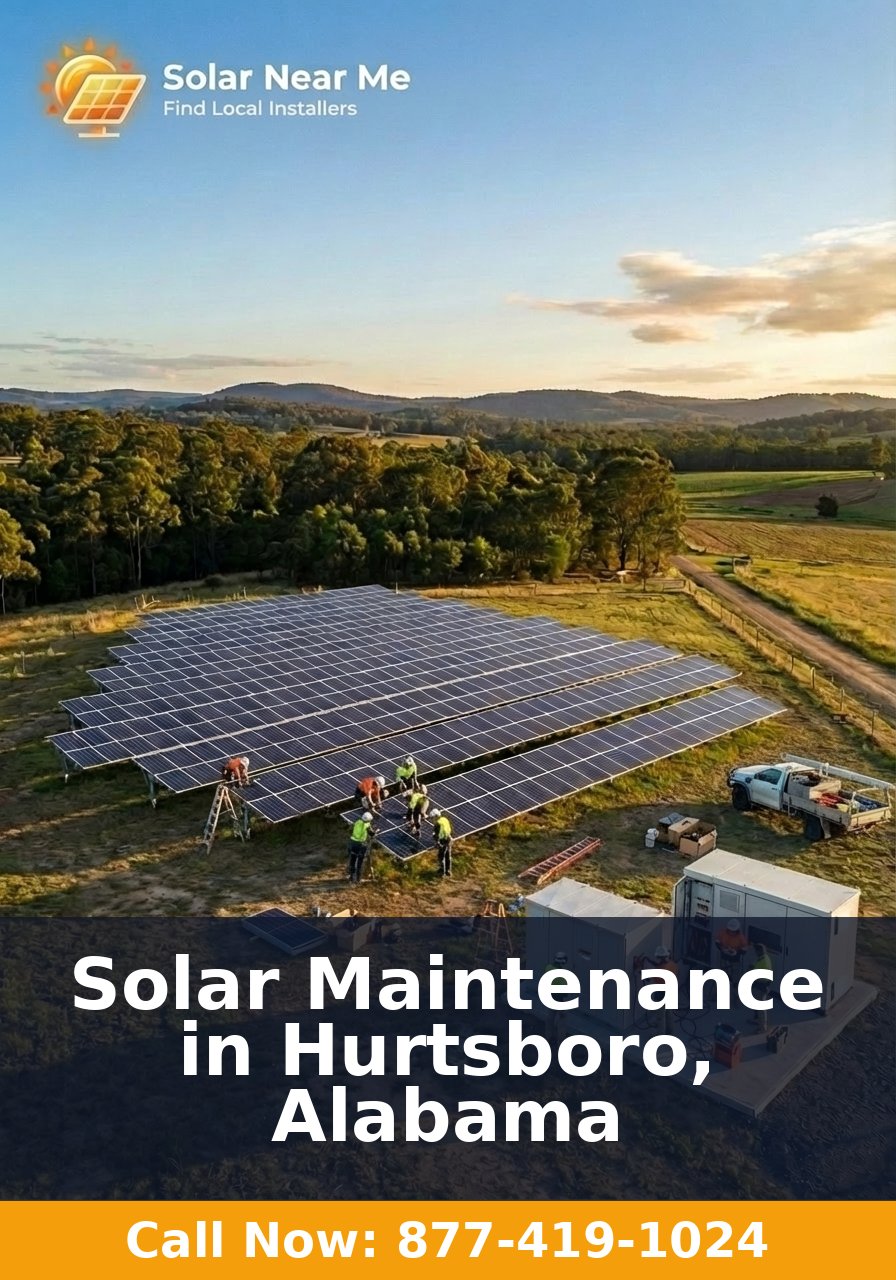 Solar Maintenance in Hurtsboro, Alabama