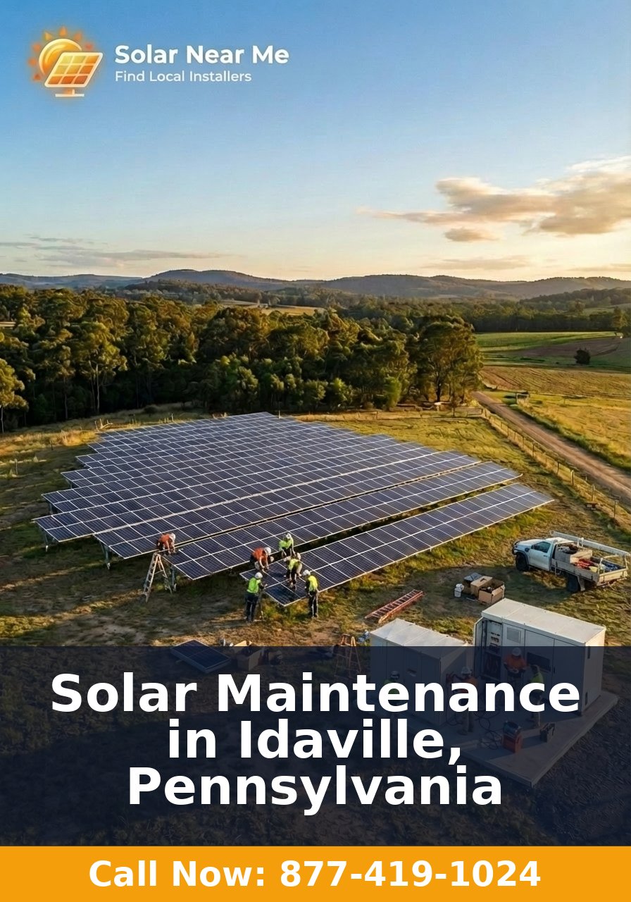 Solar Maintenance in Idaville, Pennsylvania