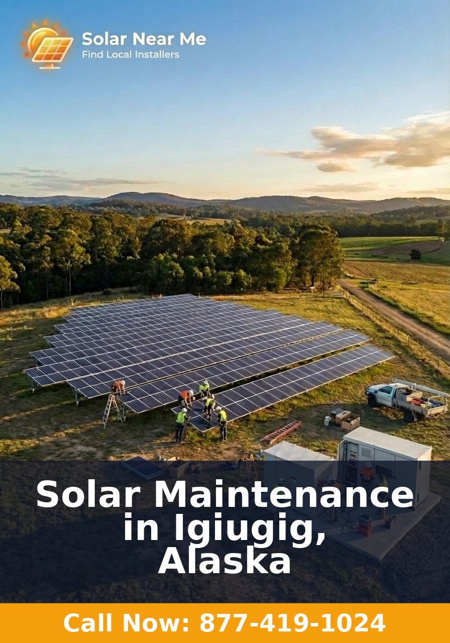Solar Maintenance in Igiugig, Alaska