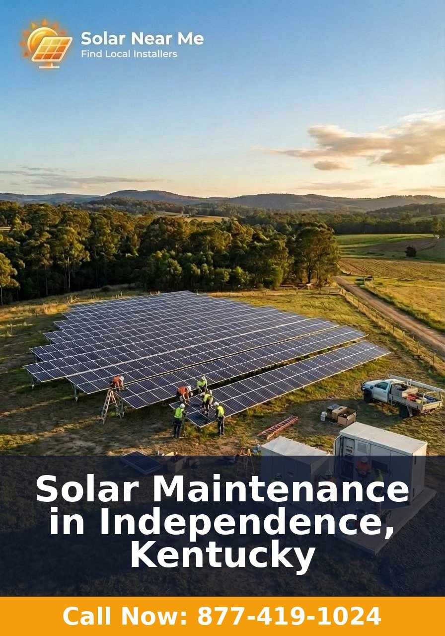 Solar Maintenance in Independence, Kentucky