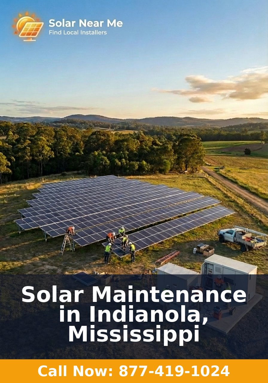 Solar Maintenance in Indianola, Mississippi