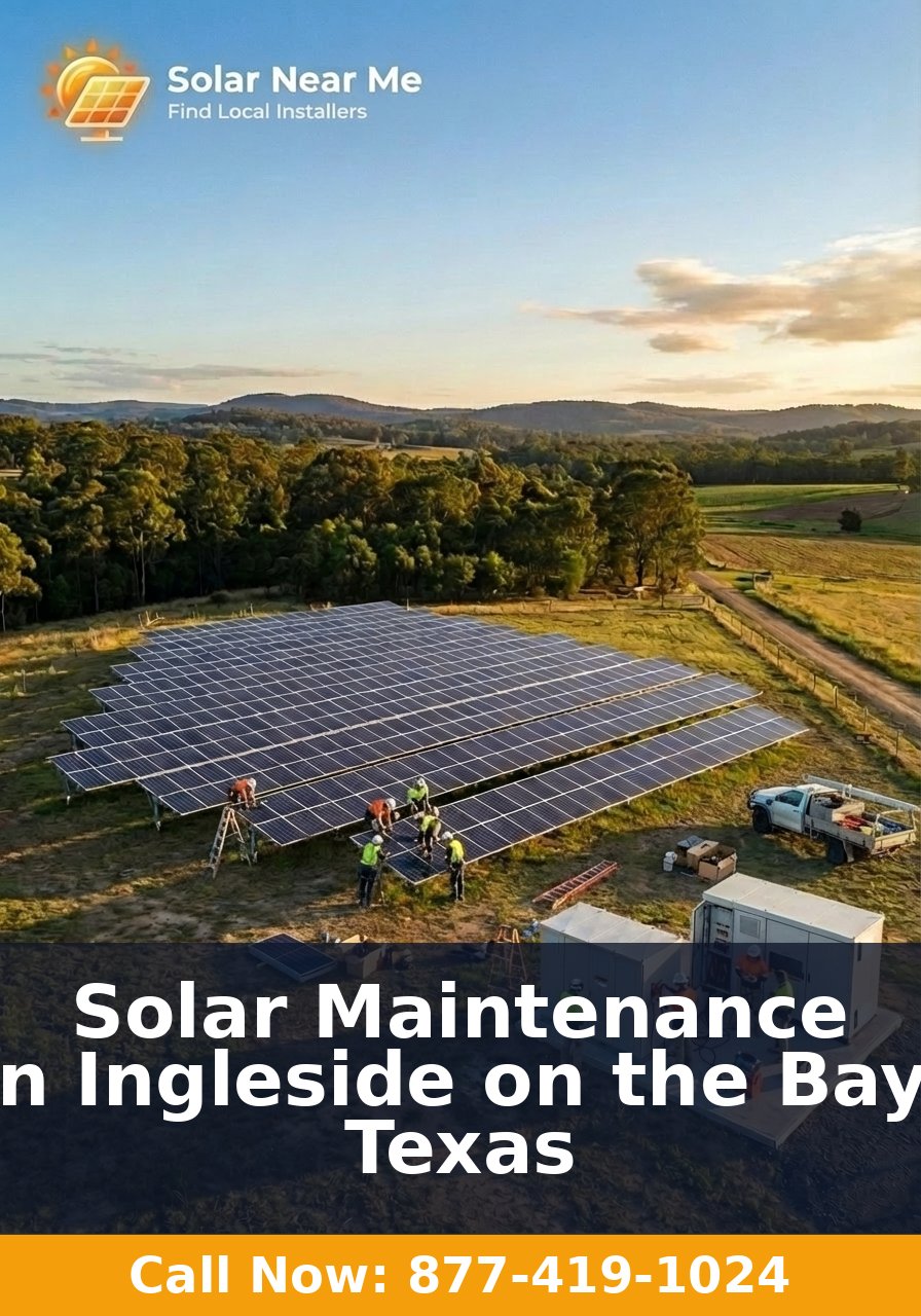 Solar Maintenance in Ingleside on the Bay, Texas
