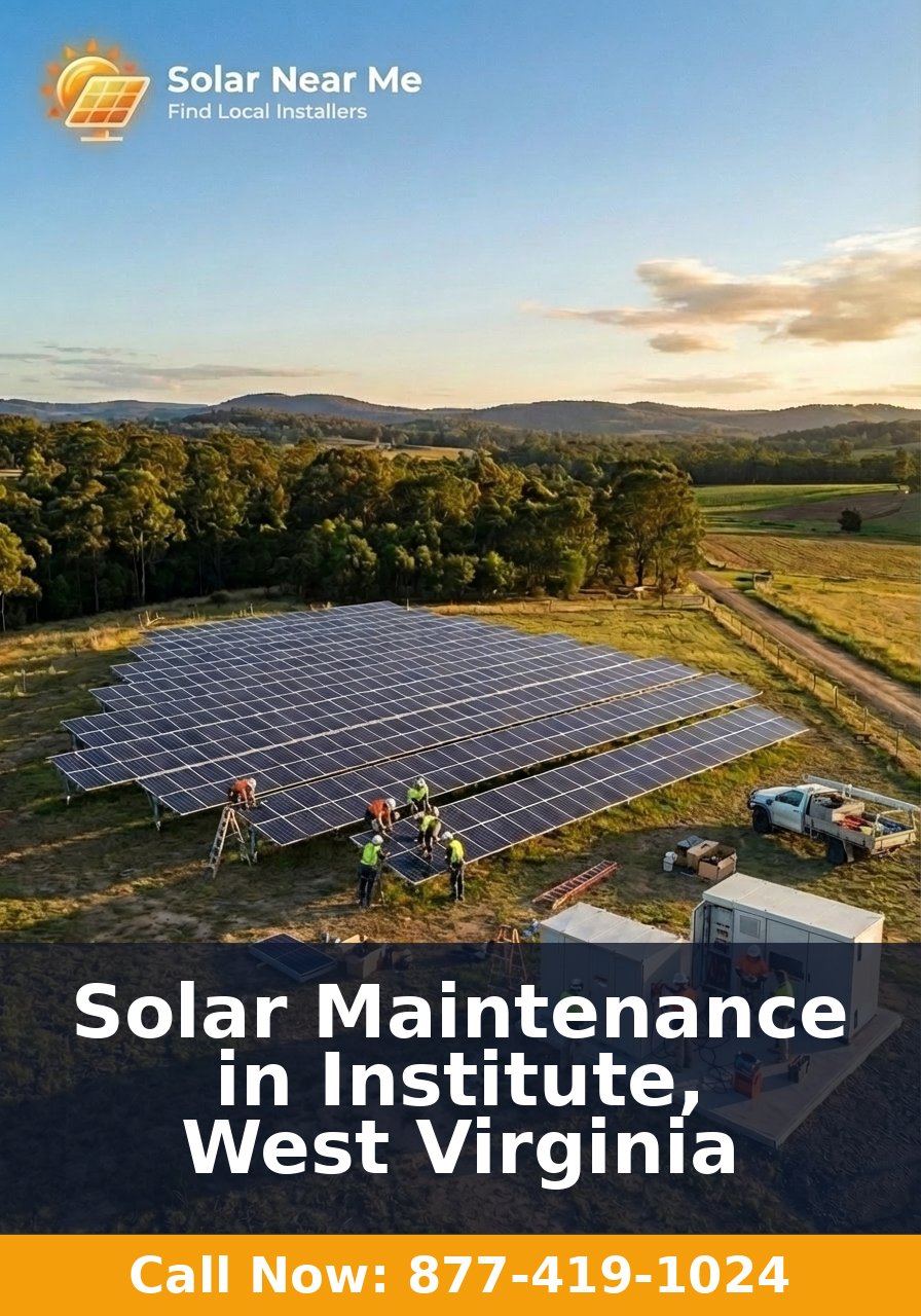 Solar Maintenance in Institute, West Virginia