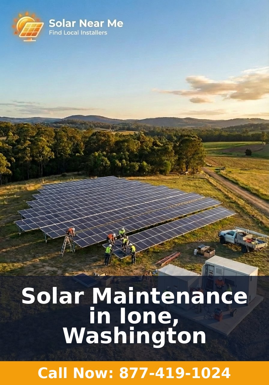 Solar Maintenance in Ione, Washington