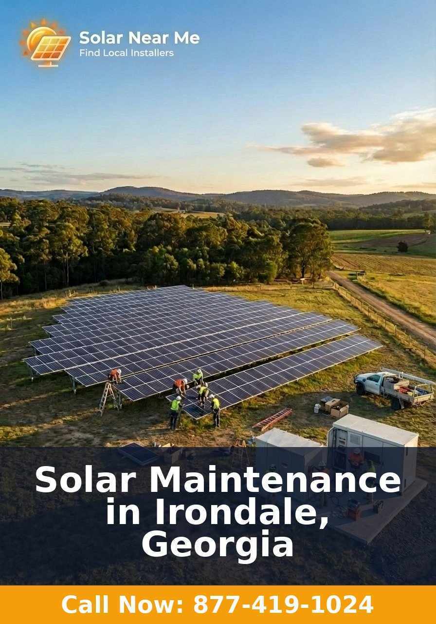 Solar Maintenance in Irondale, Georgia