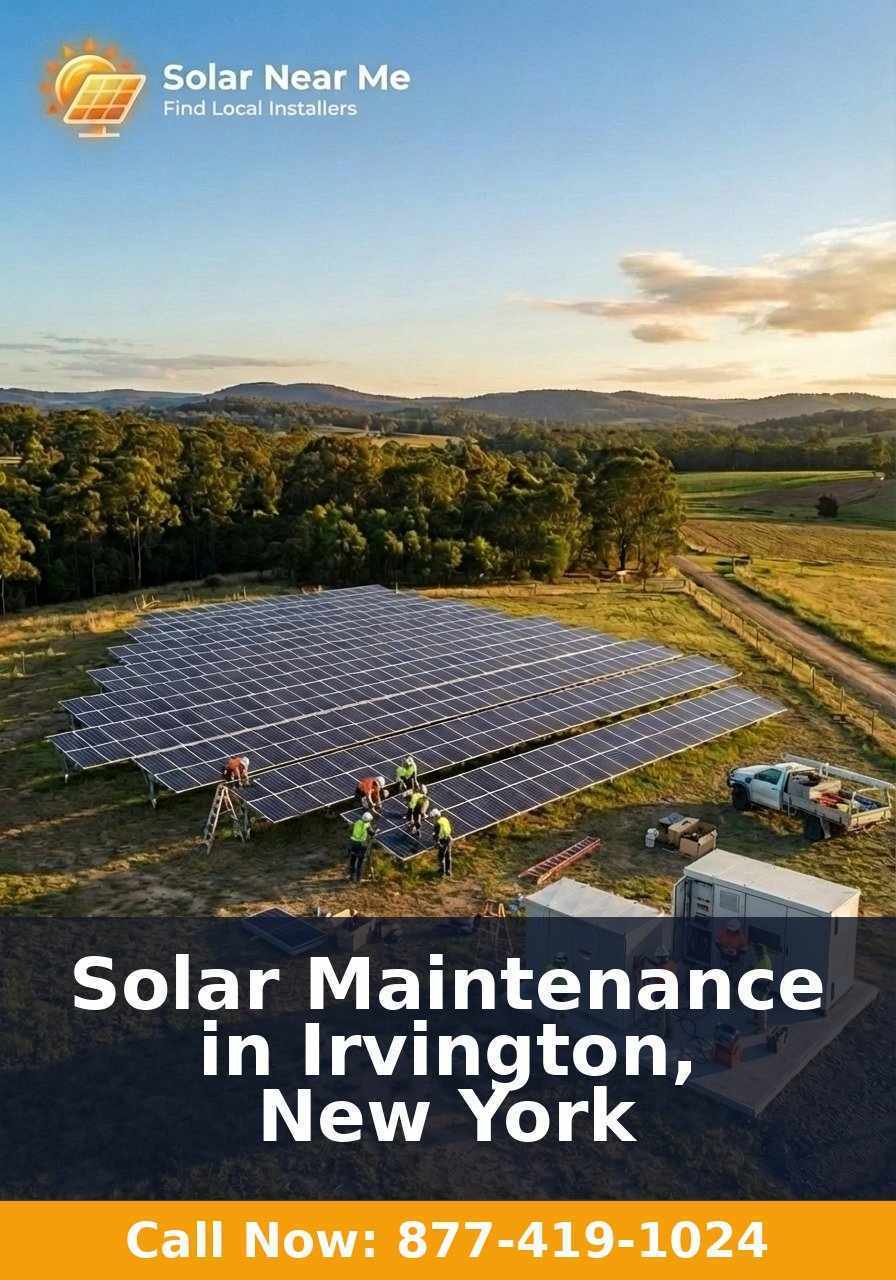 Solar Maintenance in Irvington, New York
