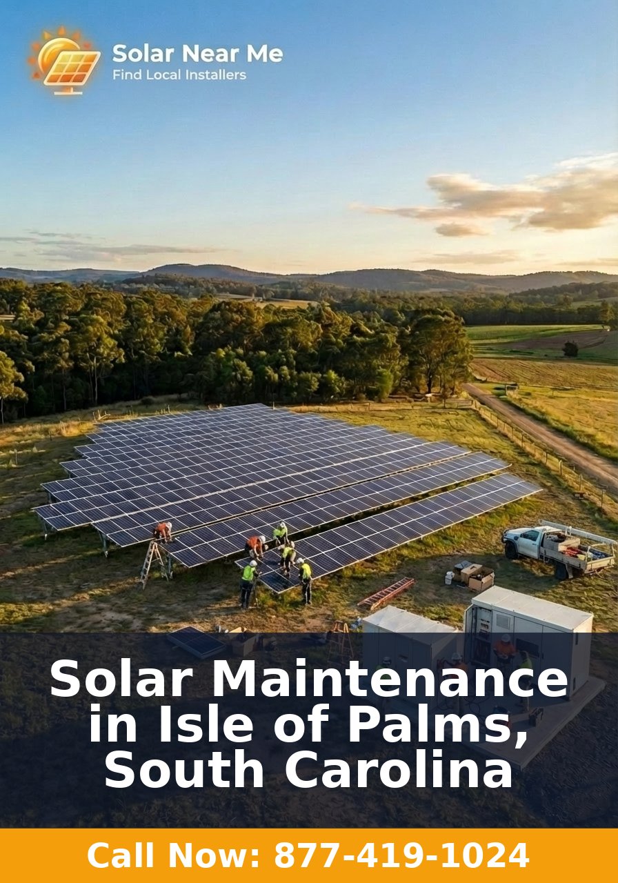 Solar Maintenance in Isle of Palms, South Carolina