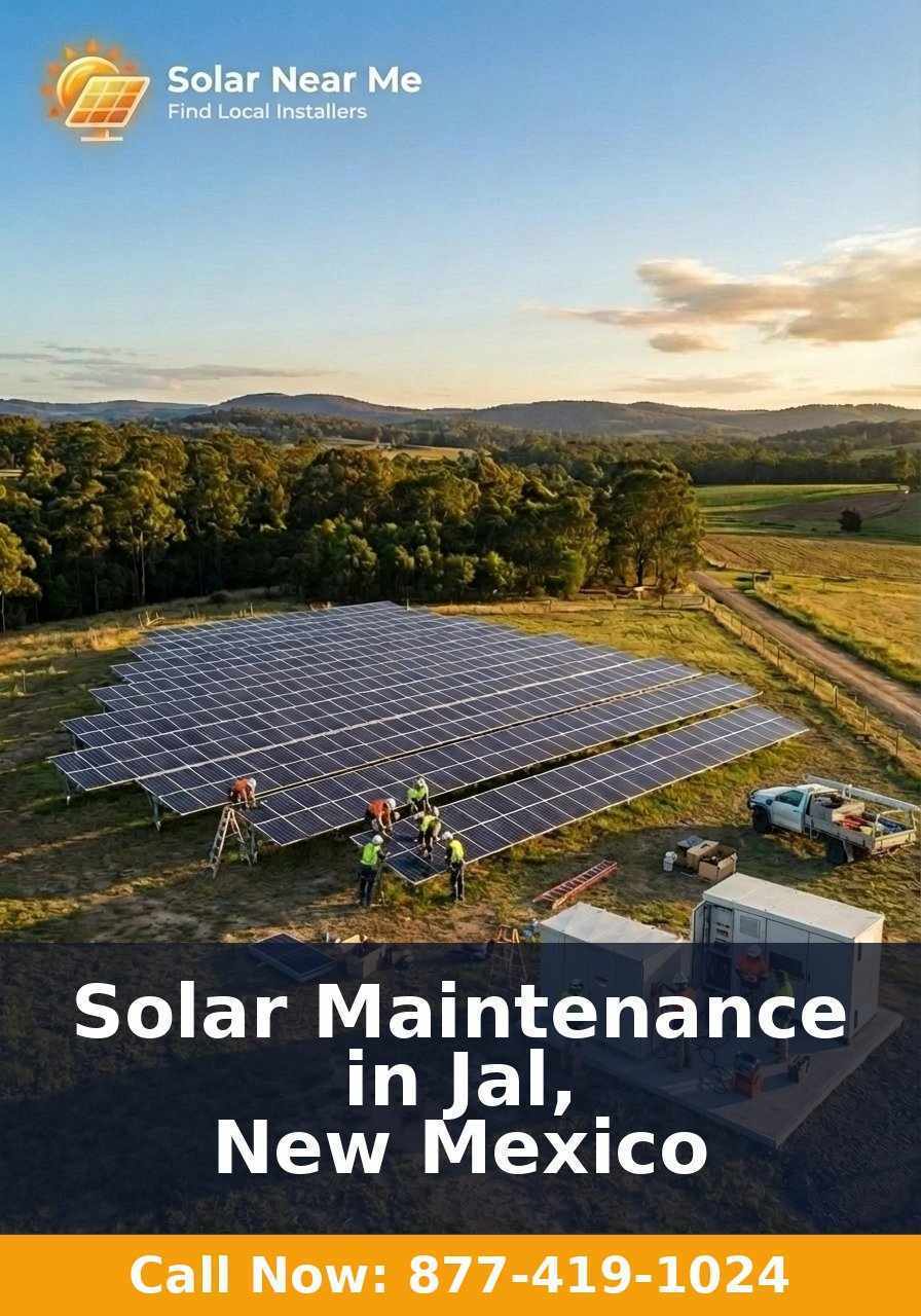Solar Maintenance in Jal, New Mexico