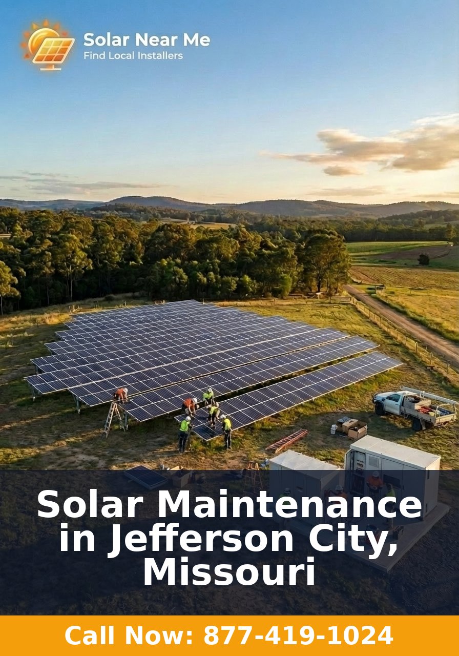 Solar Maintenance in Jefferson City, Missouri
