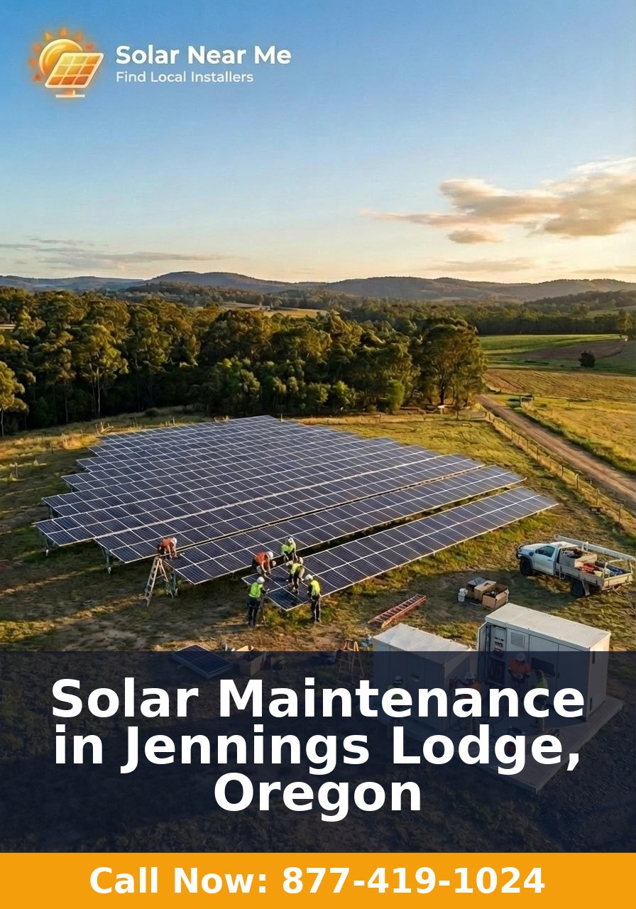 Solar Maintenance in Jennings Lodge, Oregon