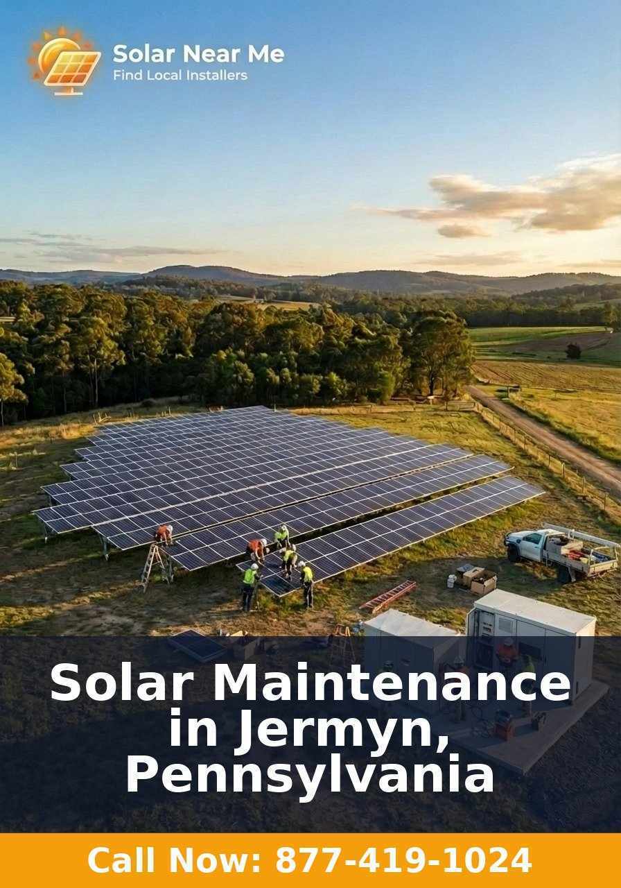 Solar Maintenance in Jermyn, Pennsylvania