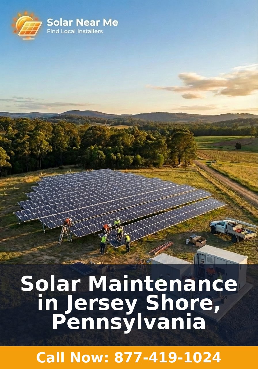 Solar Maintenance in Jersey Shore, Pennsylvania