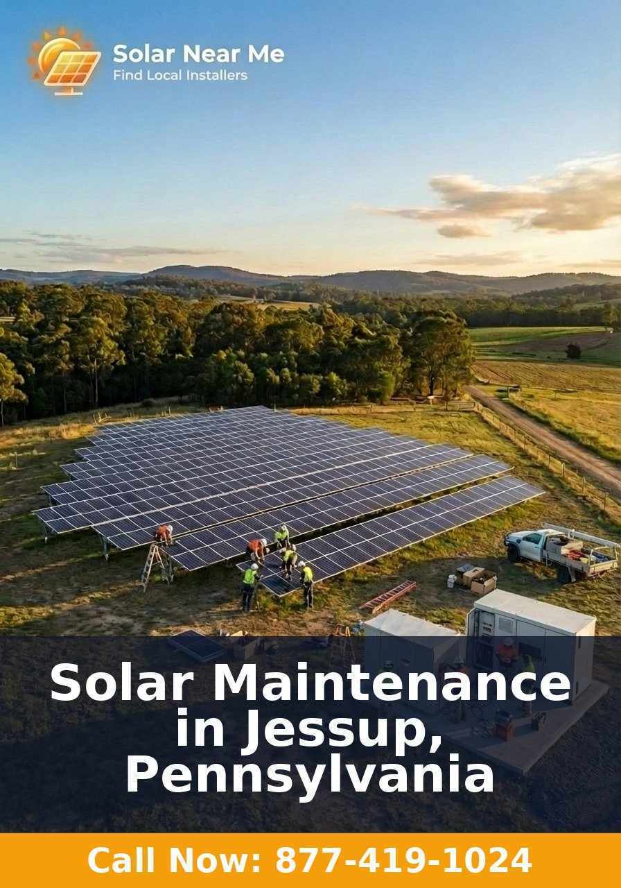 Solar Maintenance in Jessup, Pennsylvania