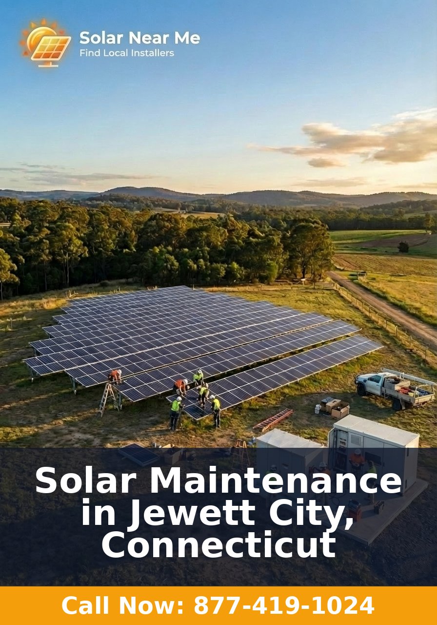 Solar Maintenance in Jewett City, Connecticut