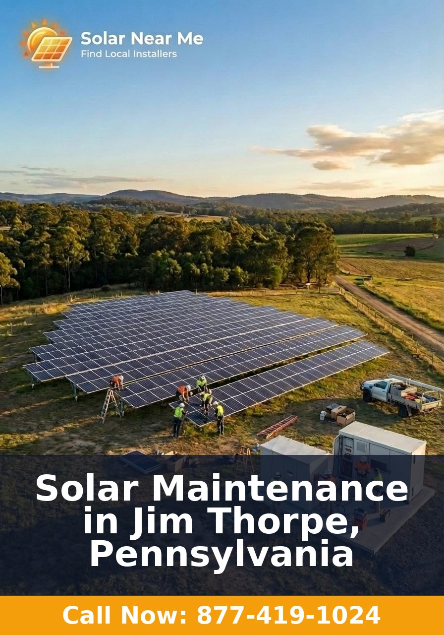 Solar Maintenance in Jim Thorpe, Pennsylvania