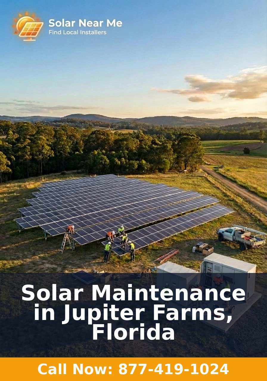 Solar Maintenance in Jupiter Farms, Florida