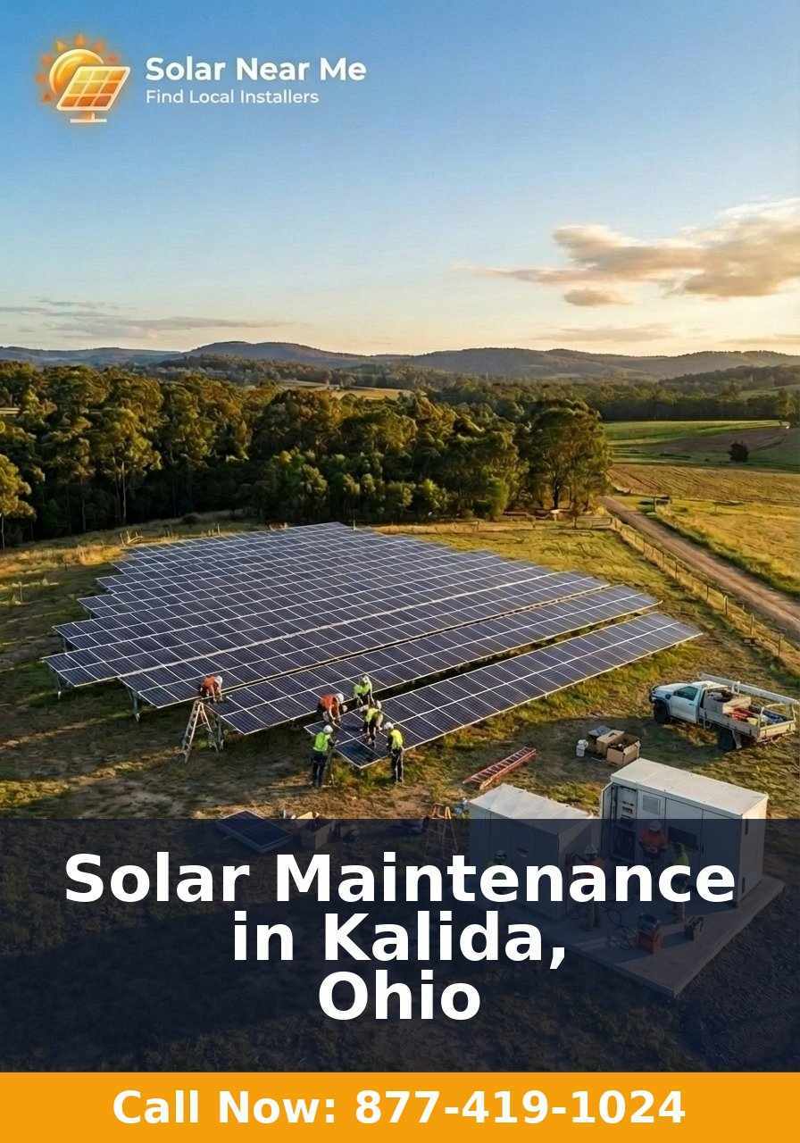 Solar Maintenance in Kalida, Ohio