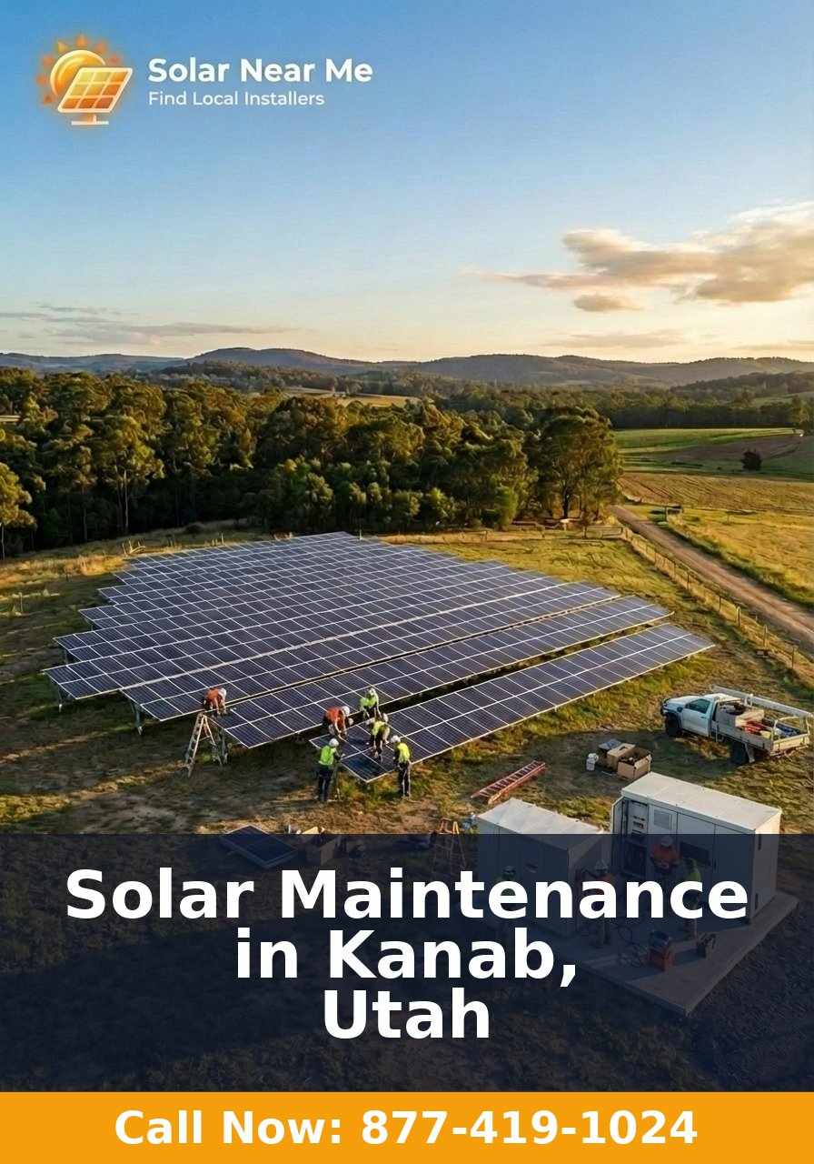 Solar Maintenance in Kanab, Utah
