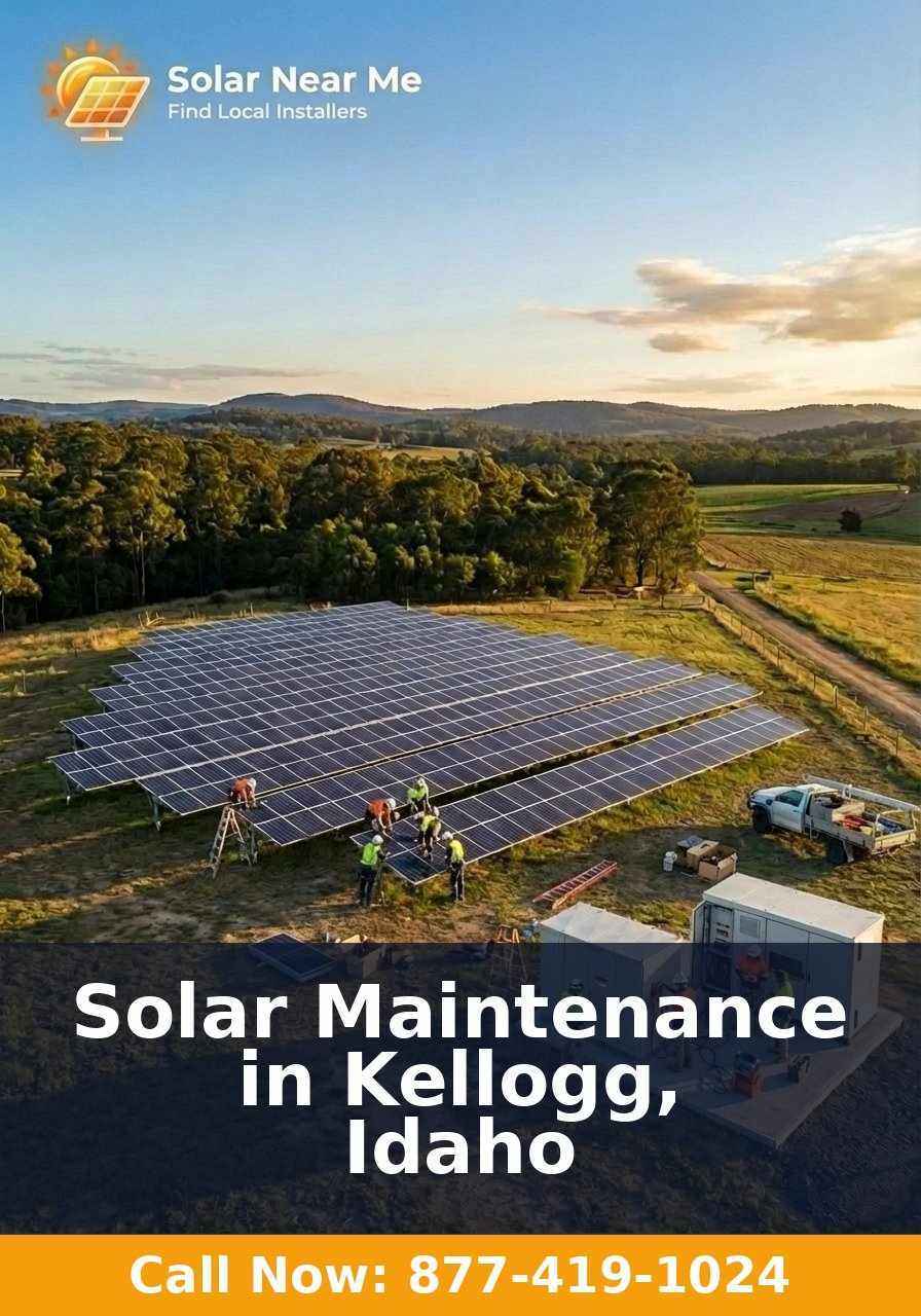 Solar Maintenance in Kellogg, Idaho