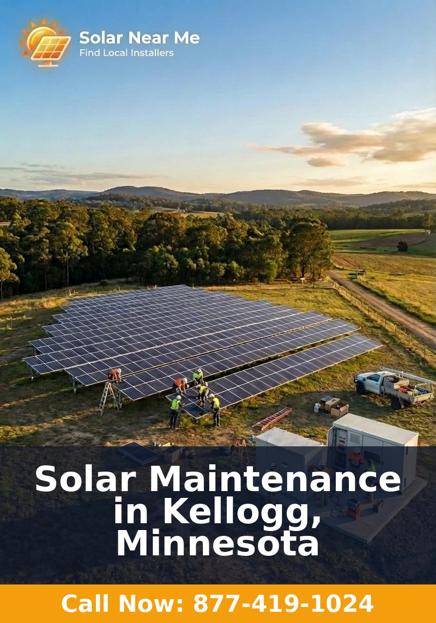 Solar Maintenance in Kellogg, Minnesota