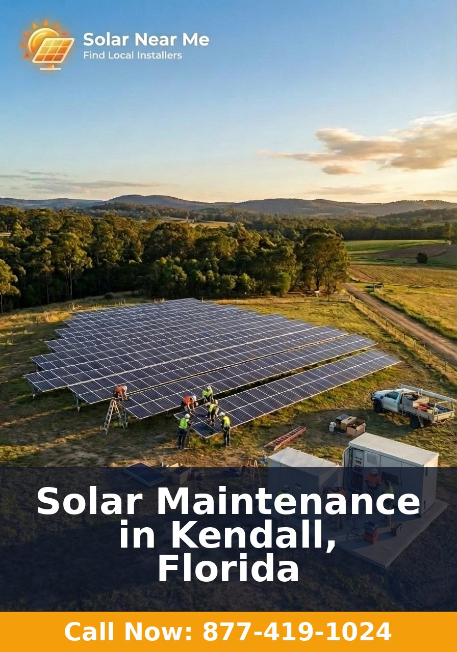 Solar Maintenance in Kendall, Florida