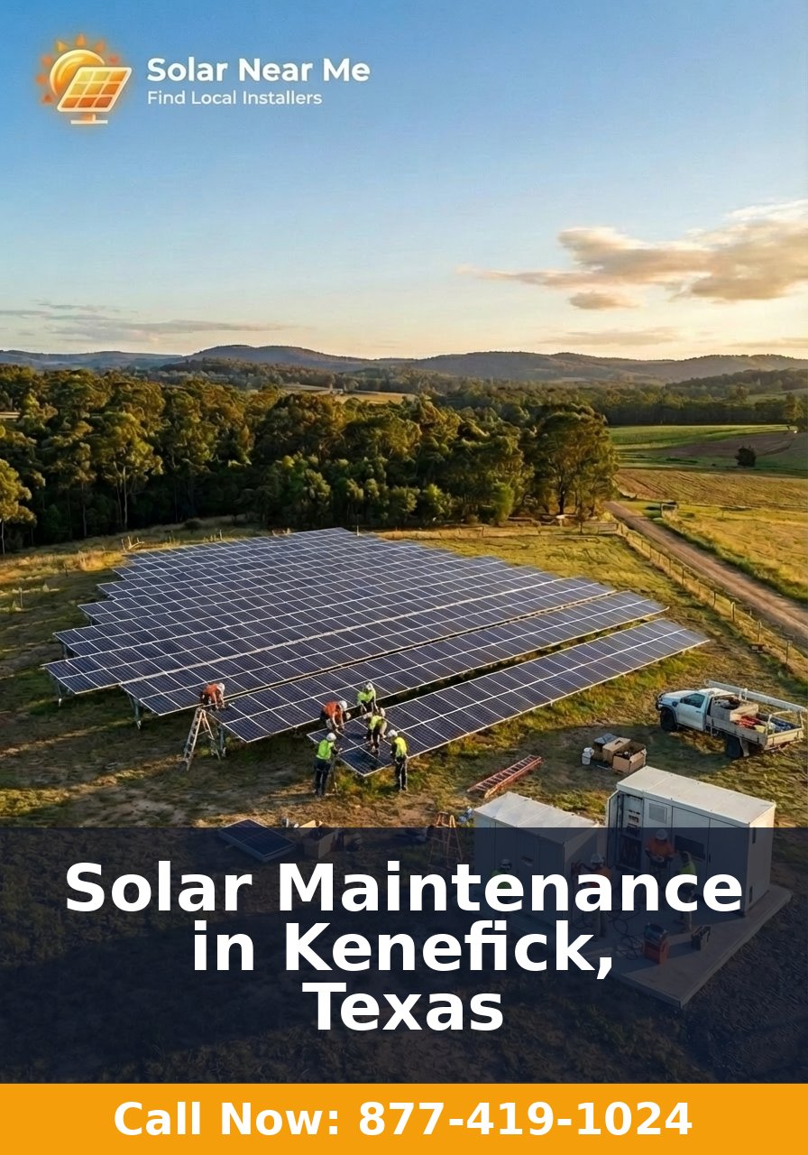 Solar Maintenance in Kenefick, Texas