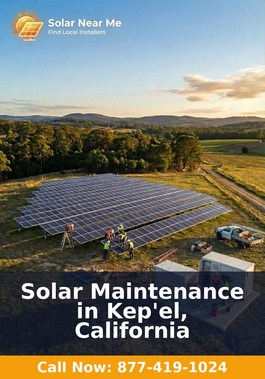 Solar Maintenance in Kep'el, California