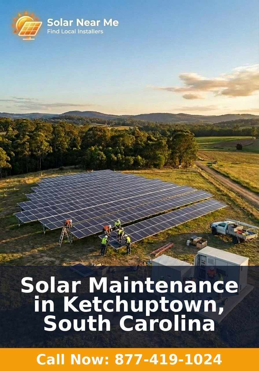 Solar Maintenance in Ketchuptown, South Carolina