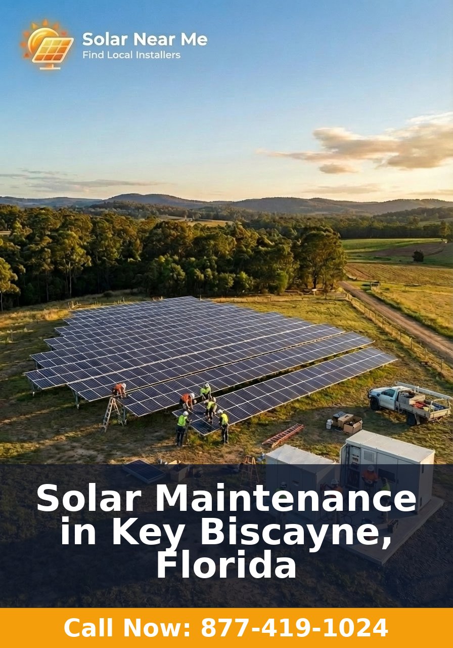 Solar Maintenance in Key Biscayne, Florida
