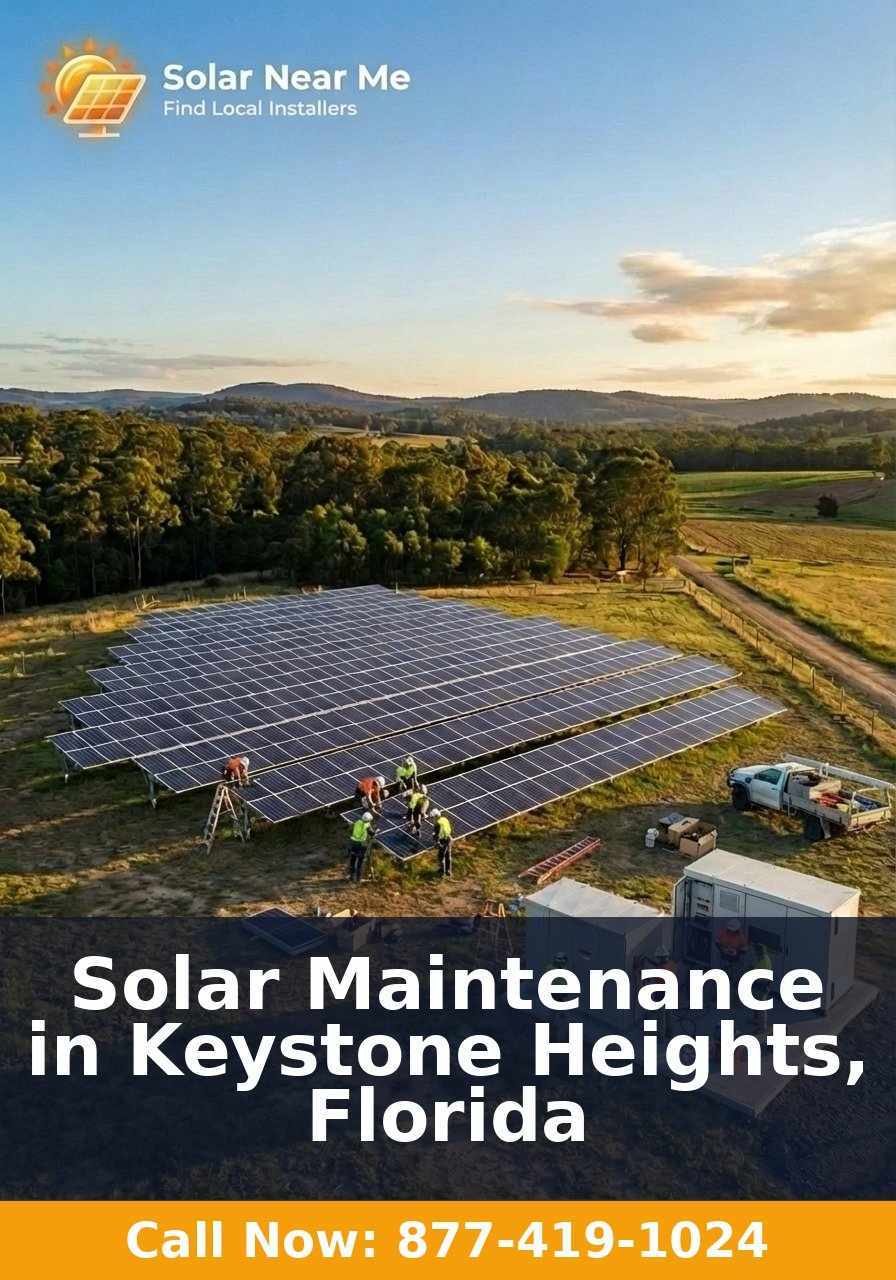 Solar Maintenance in Keystone Heights, Florida