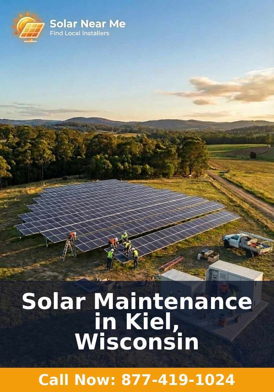 Solar Maintenance in Kiel, Wisconsin