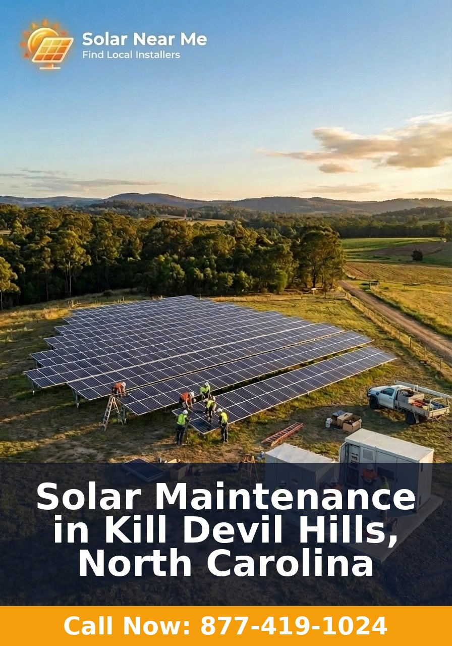 Solar Maintenance in Kill Devil Hills, North Carolina