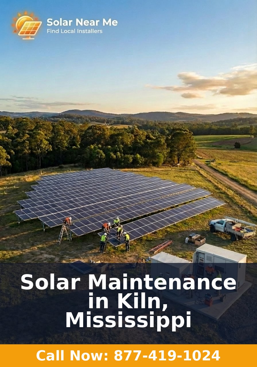 Solar Maintenance in Kiln, Mississippi