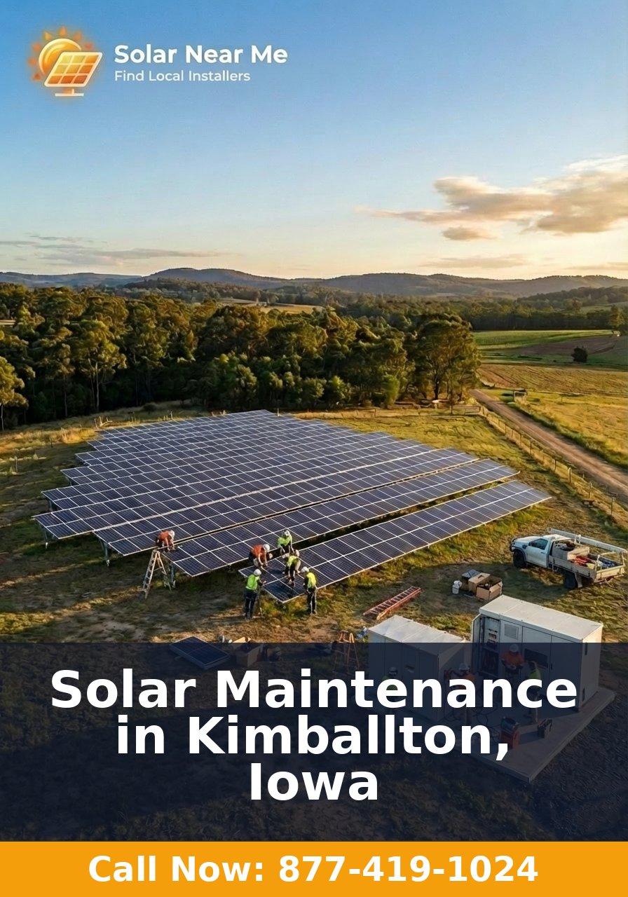 Solar Maintenance in Kimballton, Iowa