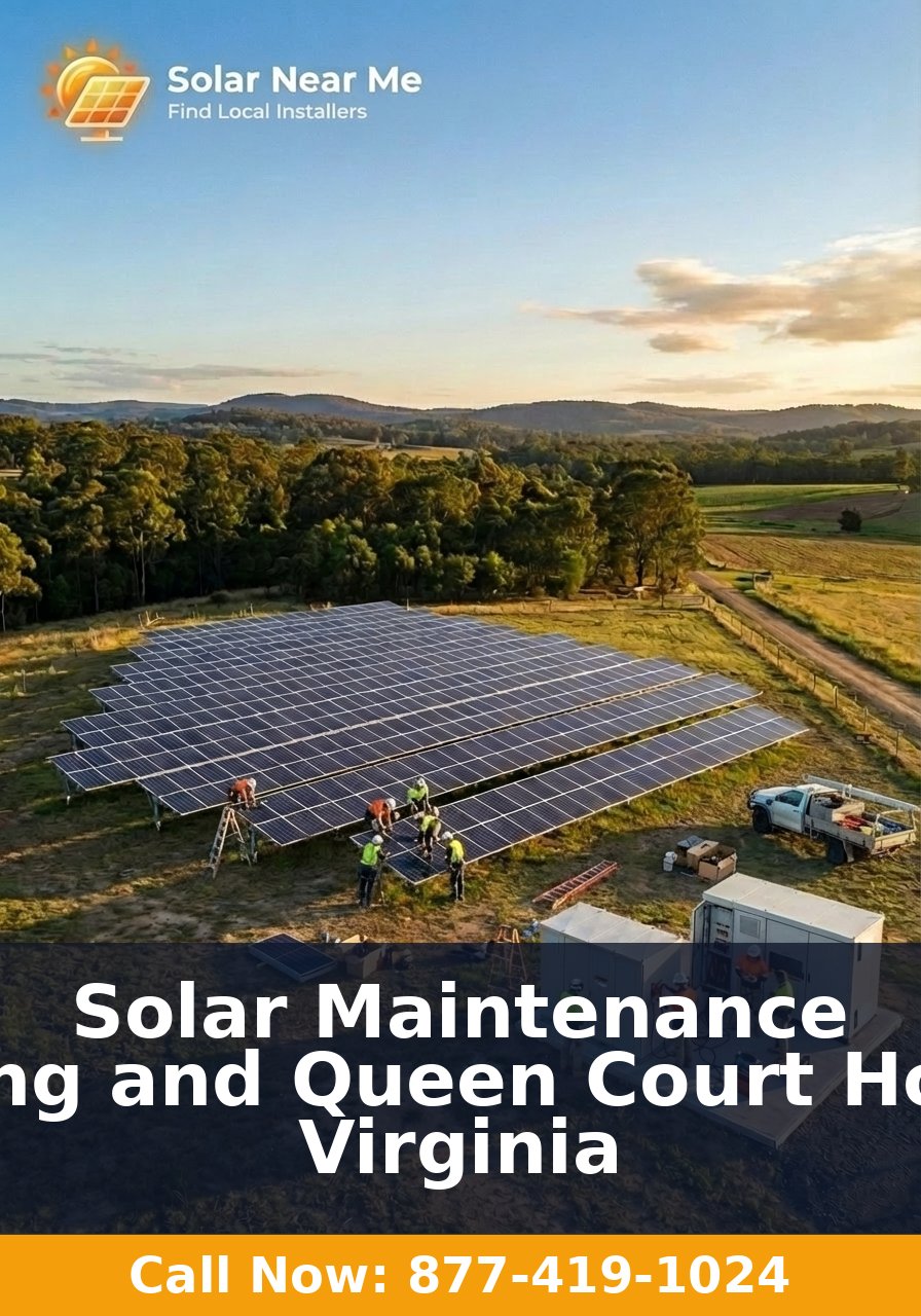 Solar Maintenance in King and Queen Court House, Virginia