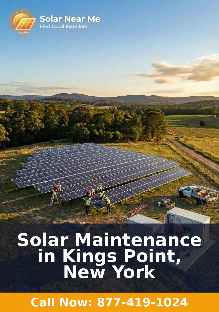 Solar Maintenance in Kings Point, New York