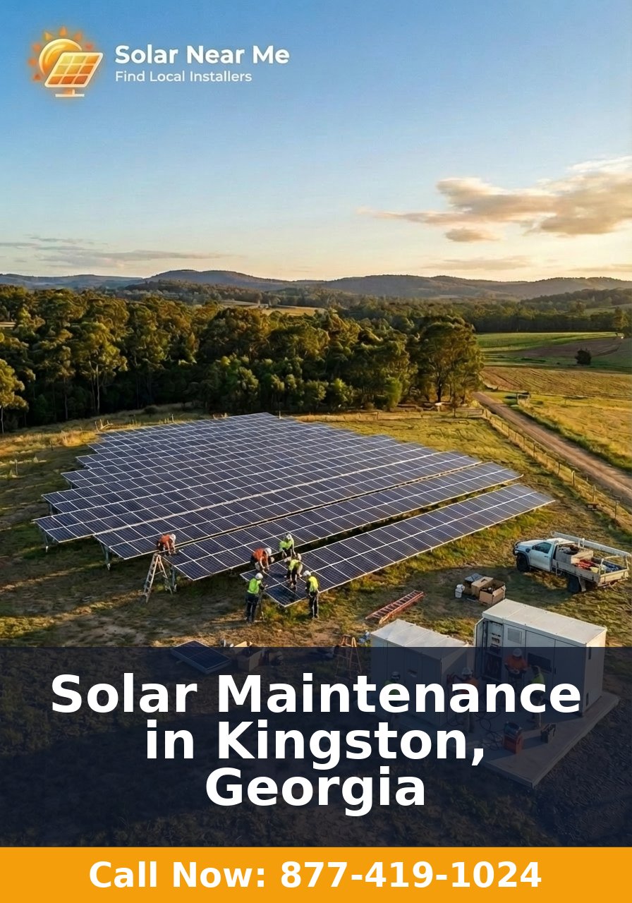 Solar Maintenance in Kingston, Georgia