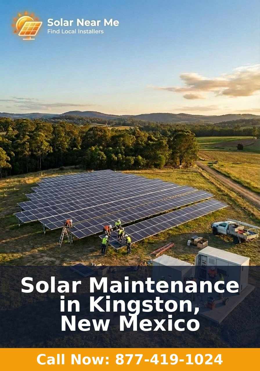 Solar Maintenance in Kingston, New Mexico